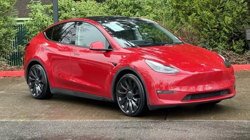 TESLA MODEL Y 2022 7SAYGDEF9NF462376 image